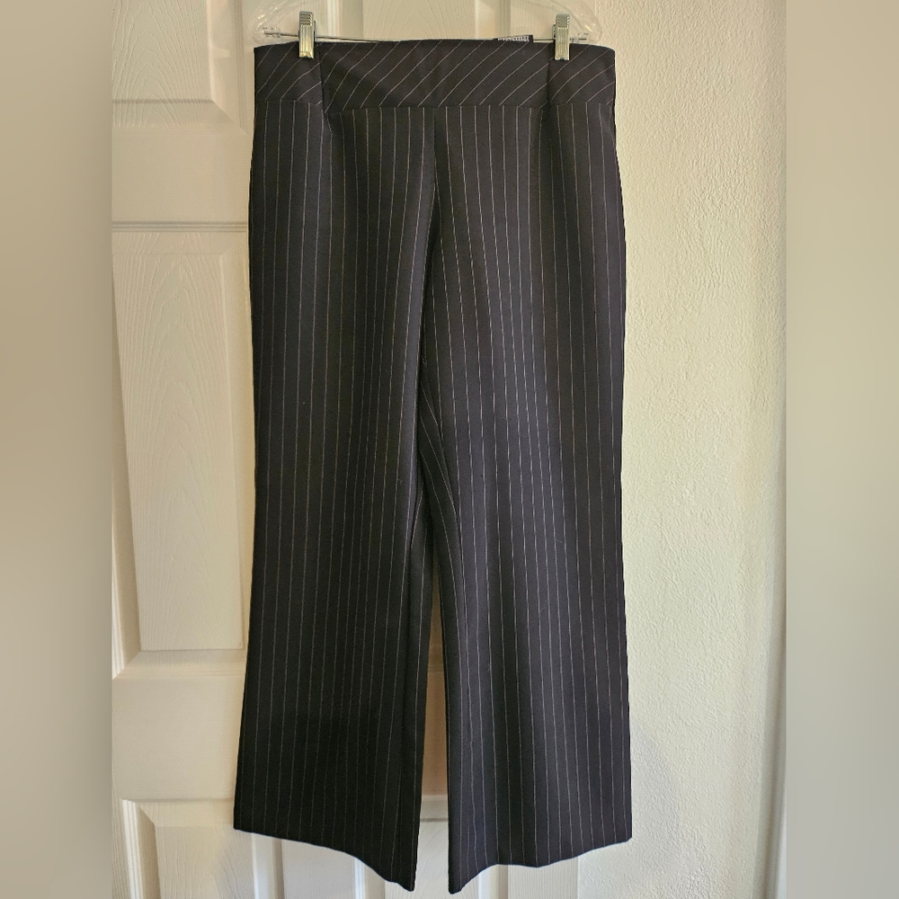 A-List By Wrapper Set  Pants and Jacket Black and Pink Polyester and Rayon